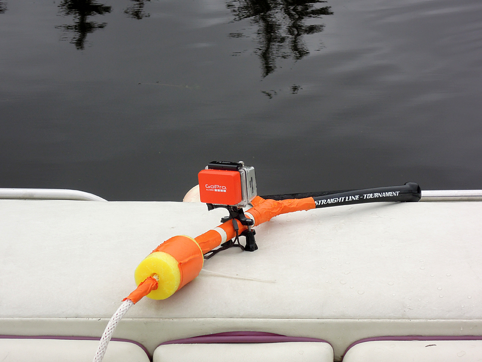 The Wandering Couple How to Build a GoPro Water Ski Rope Mount