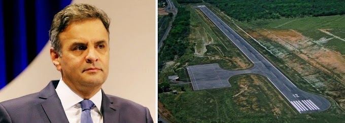 MP ABRE AÇÃO CONTRA AÉCIO POR AEROPORTO DE CLÁUDIO