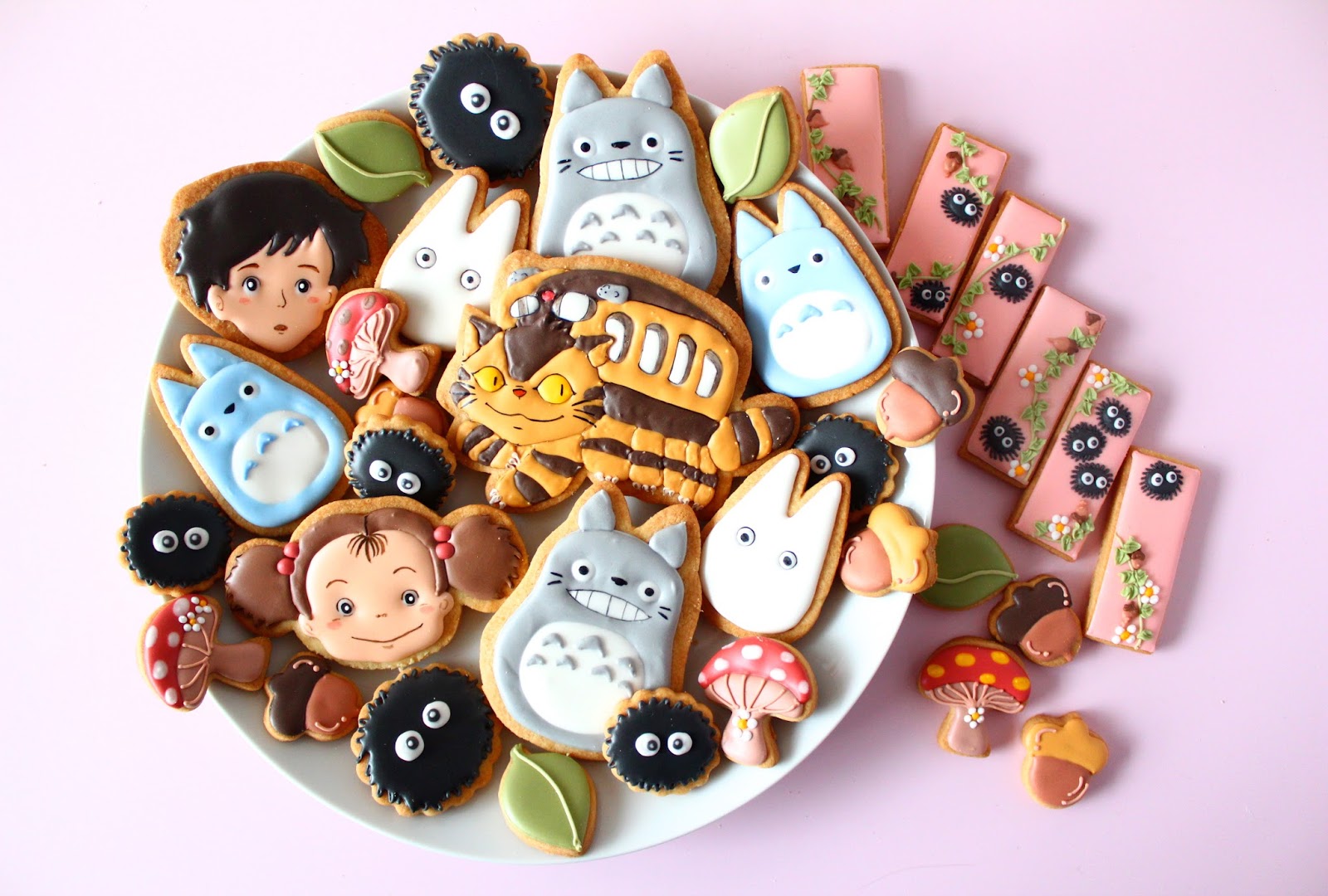 Sweeten Your Day となりのトトロのアイシングクッキー My Neighbor Totoro