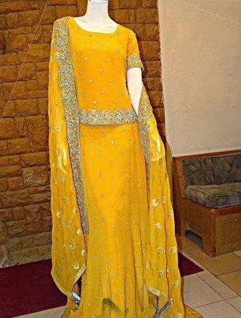 girls mehndi dress design