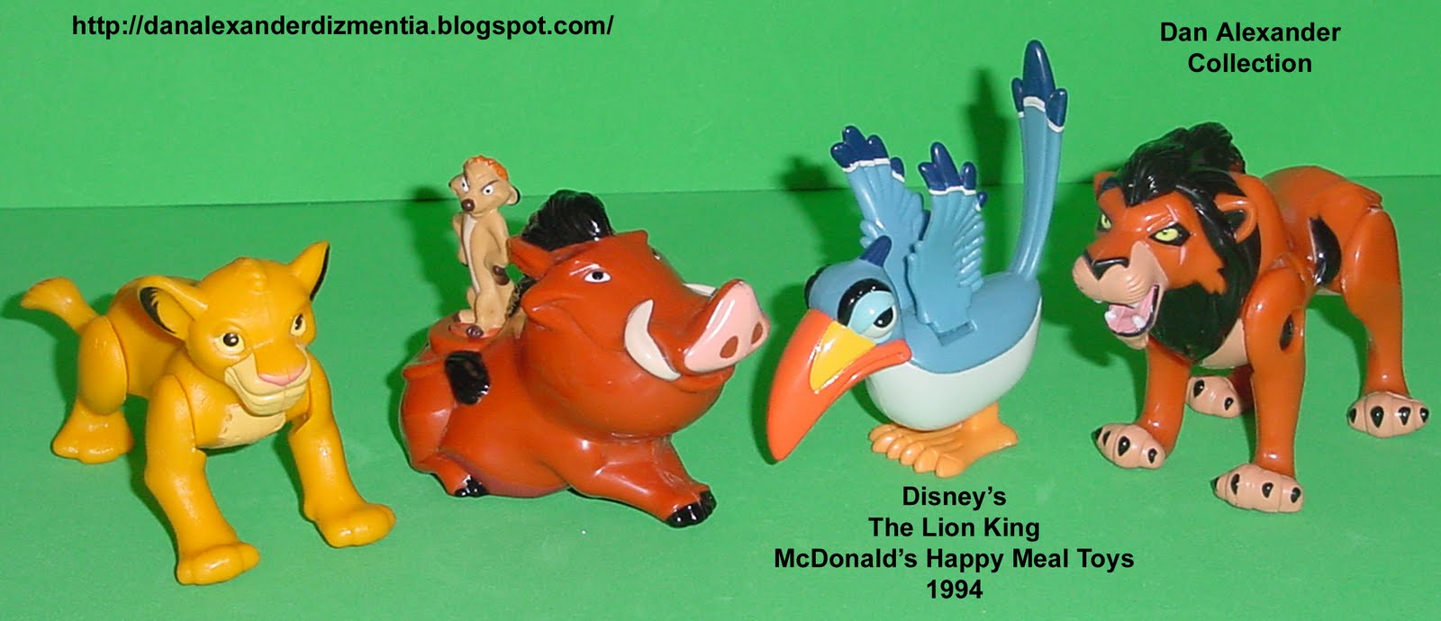 Mcdonalds Happy Meal Toys 1994 Lion King Puzzles Bnip Full Set Of 4 Rare Set 