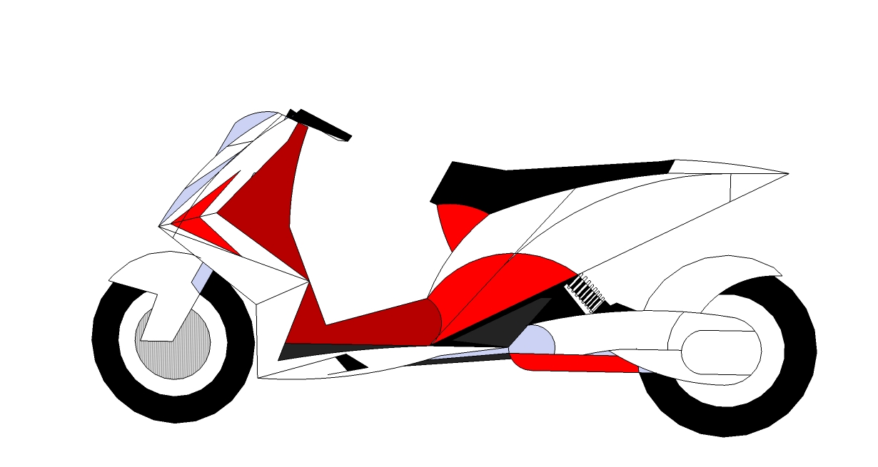 Kumpulan Gambar Sketsa Sepeda Motor Drag Terbaru Codot Modifikasi