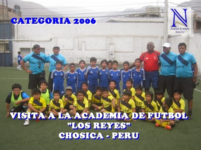 VISITA A LA ACADEMIA DE FUTBOL LOS REYES