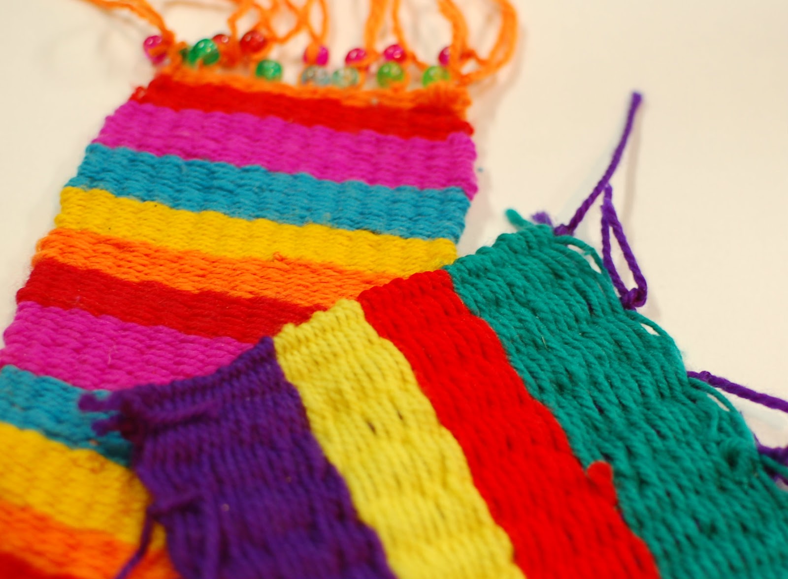 Sunnyside Art House Having loads of FUN with Yarn / Wool......