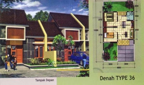 Gambar Model Rumah Minimalis Type 36 Sederhana