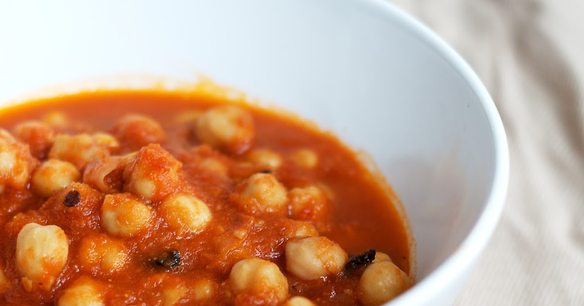 The Ginger Cook Chickpeas Stew with Roasted Cumin and Tomatoes