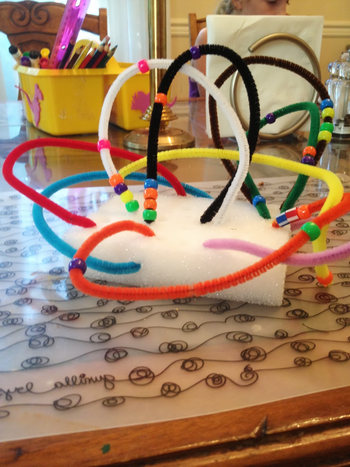 Crafts for Lazy Parents Pipe Cleaner Sculptures TripleZmom