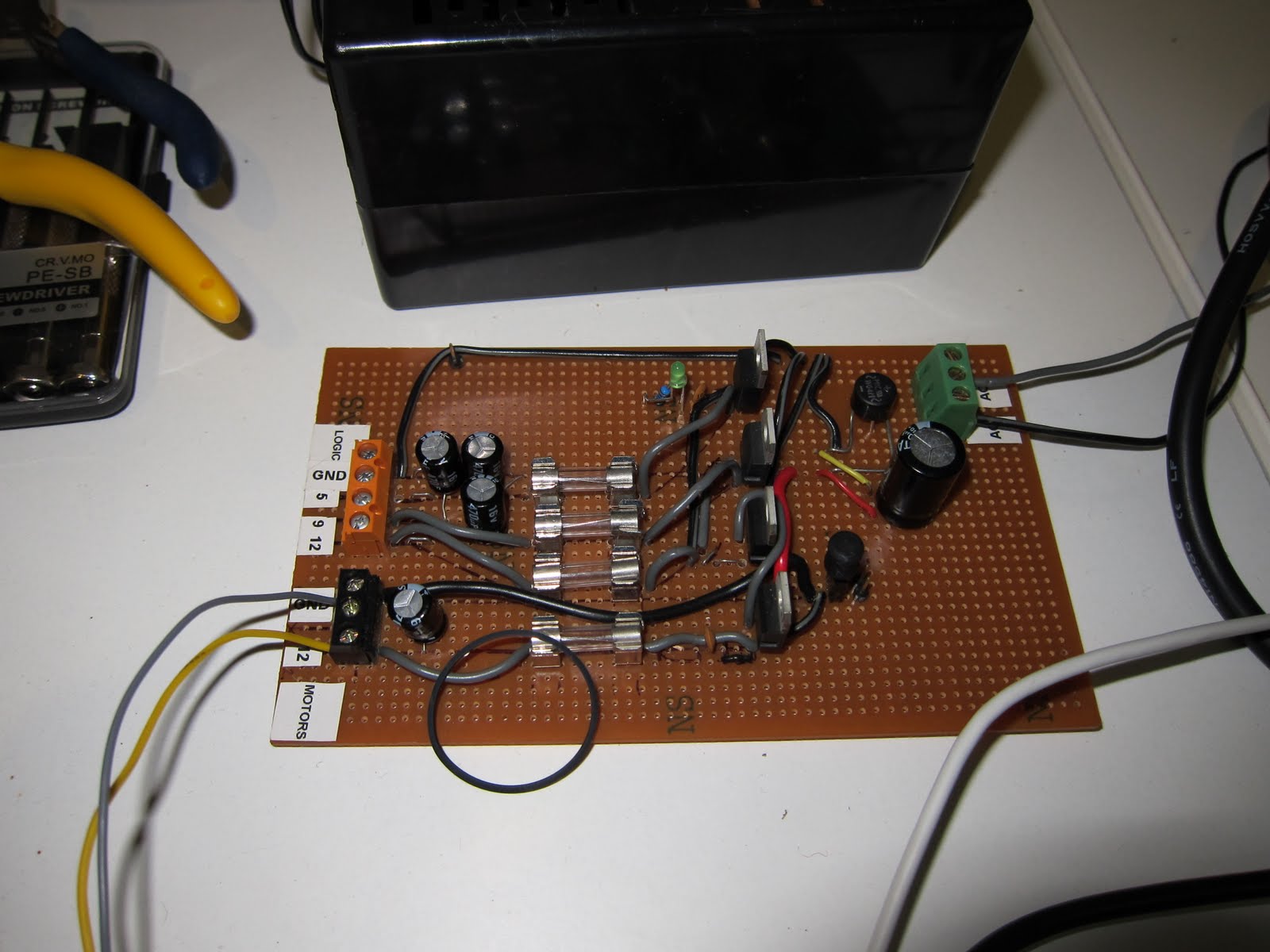 Mendes Model Railroad Finally, the electronics!