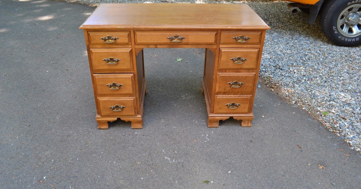 Heir and Space A Solid Maple Desk