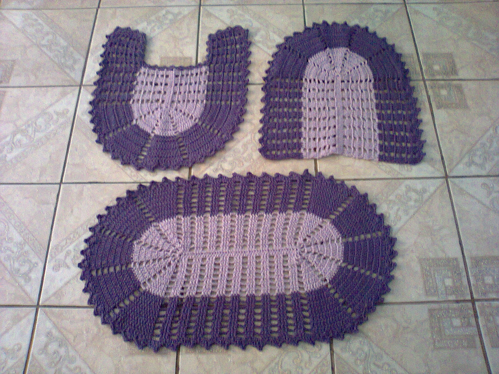 Crochê Meire crochê barbante jogo para banheiro -> Croche Banheiro Simples Crochê Meire crochê barbante jogo para banheiro -> Croche Banheiro Simples