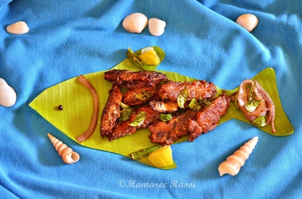 sea fish fry | south indian style