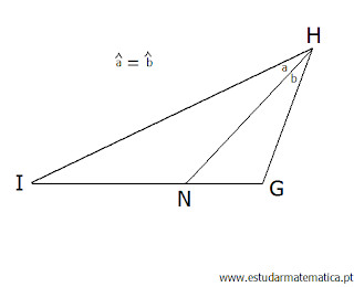 Mediana, bissetriz e altura de um triângulo