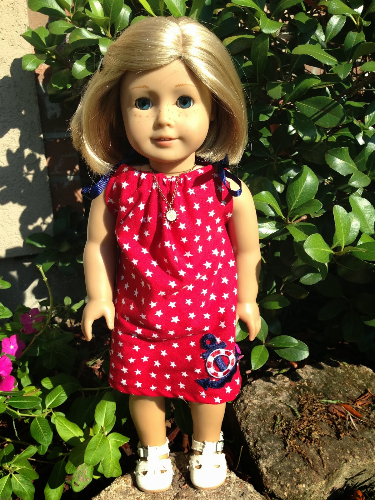 Once Upon A Doll Collection American Girl Kit's New Dress