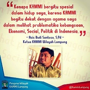 Ketum KAMMI Wilayah Lampung