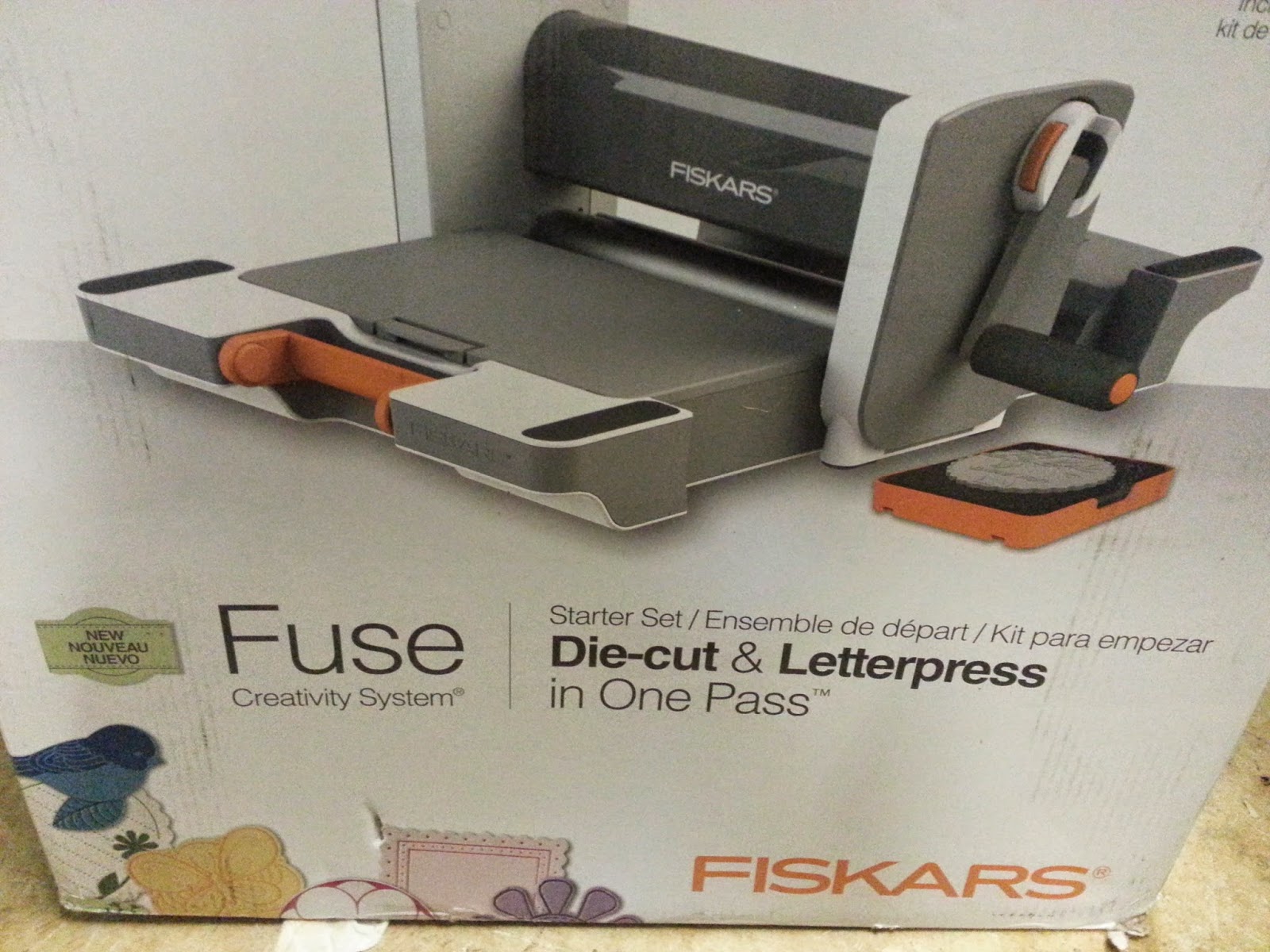 Cetta Cheese Chatter Fiskars Fuse Creativity System and cutting LEATHER!