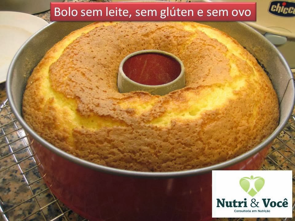 Bolo sem ovo e sem leite - O que tem pra comer?