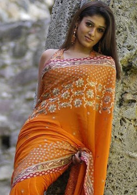 Nayanthara Latest Hot Saree Pictures