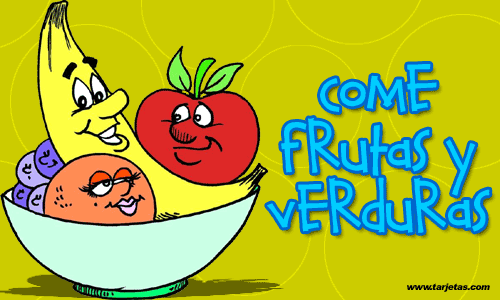 Come Frutas y verduras y te sentirás mejor