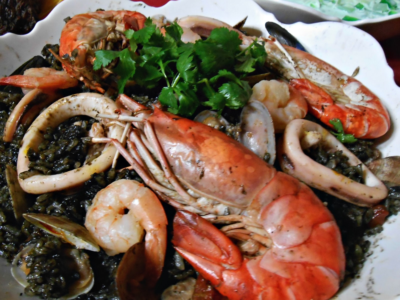 Black Seafood Paella III