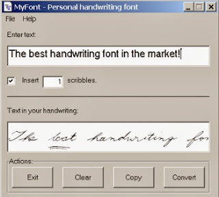 Realistic Handwriting Font