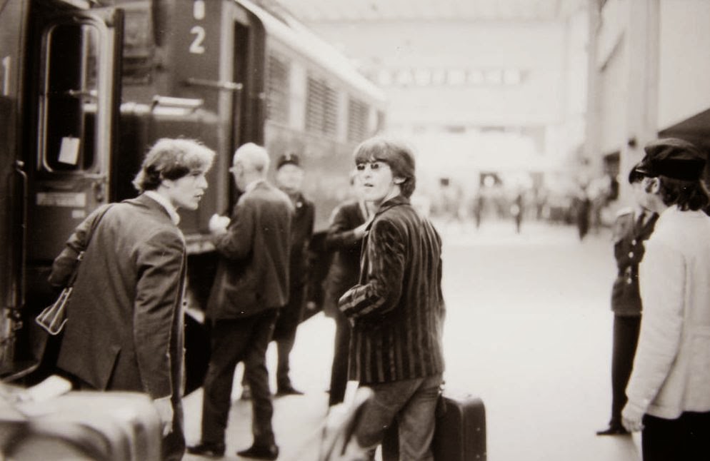 Meet the Beatles for Real Riding the rails