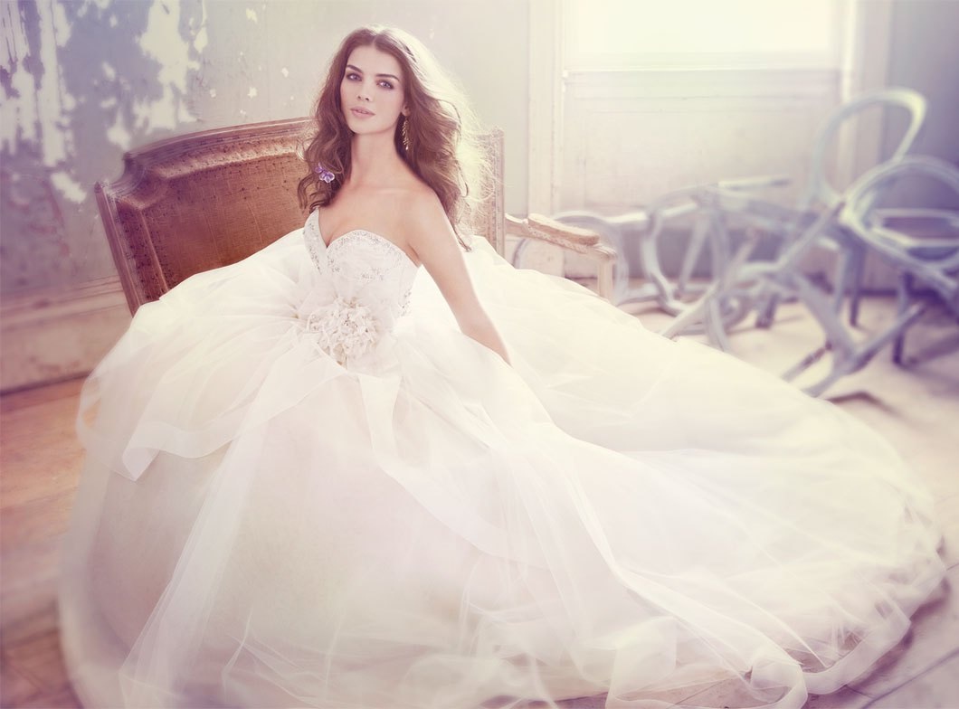Lazaro Bridesmaid Dresses 2013
