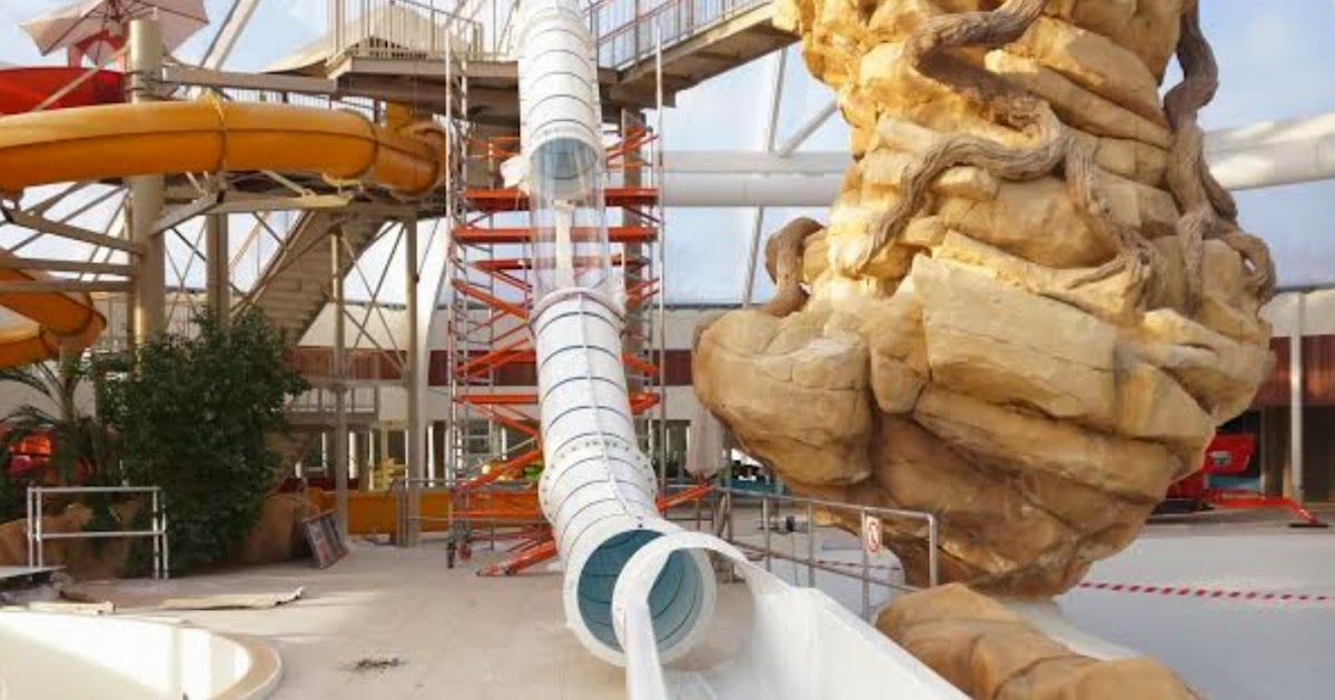 PARKS Trip Officiel Un nouveau toboggan à grande vitesse arrive à