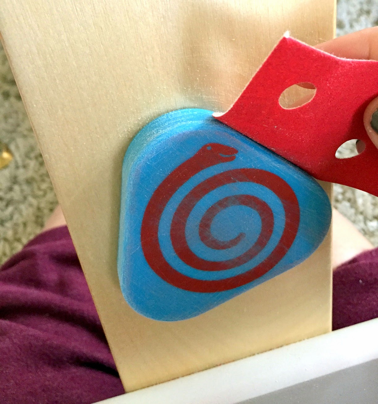 Put Up Your Dukes Under the Rainbow Modern Minimalist Waldorf