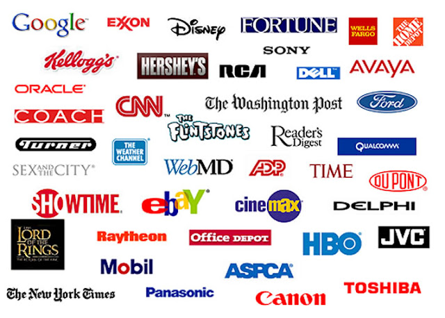 media and entertainment company logos