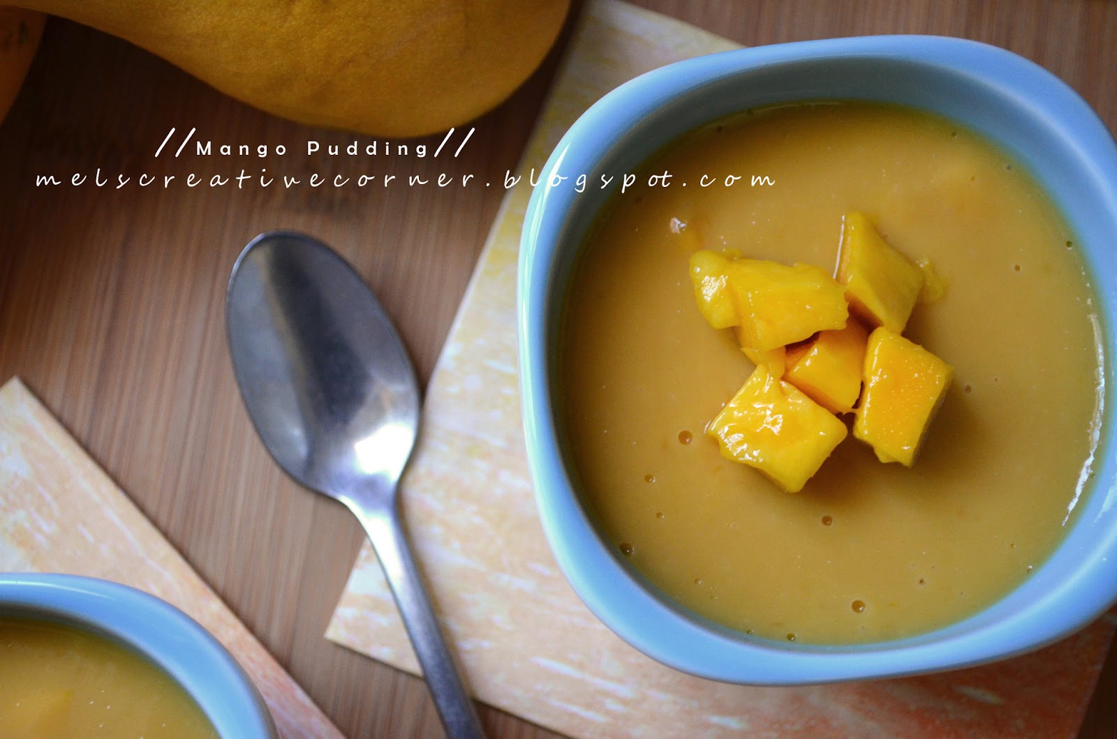 Mango Pudding with Mango Bites!