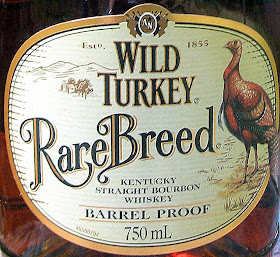 Wild Turkey Rare Breed label.
