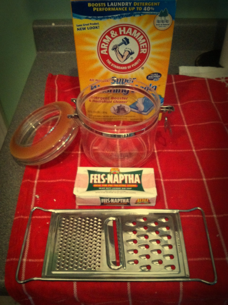 Laundry Soap Tin
