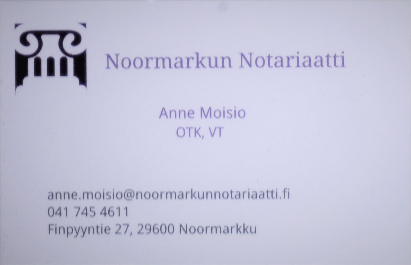 Noormarkun Notariaatti