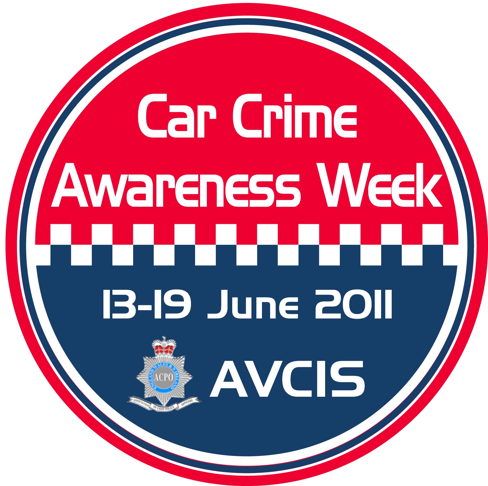 AVCIS Car Crime Awareness Week Logo AVCIS Car Crime Awareness Week Logo