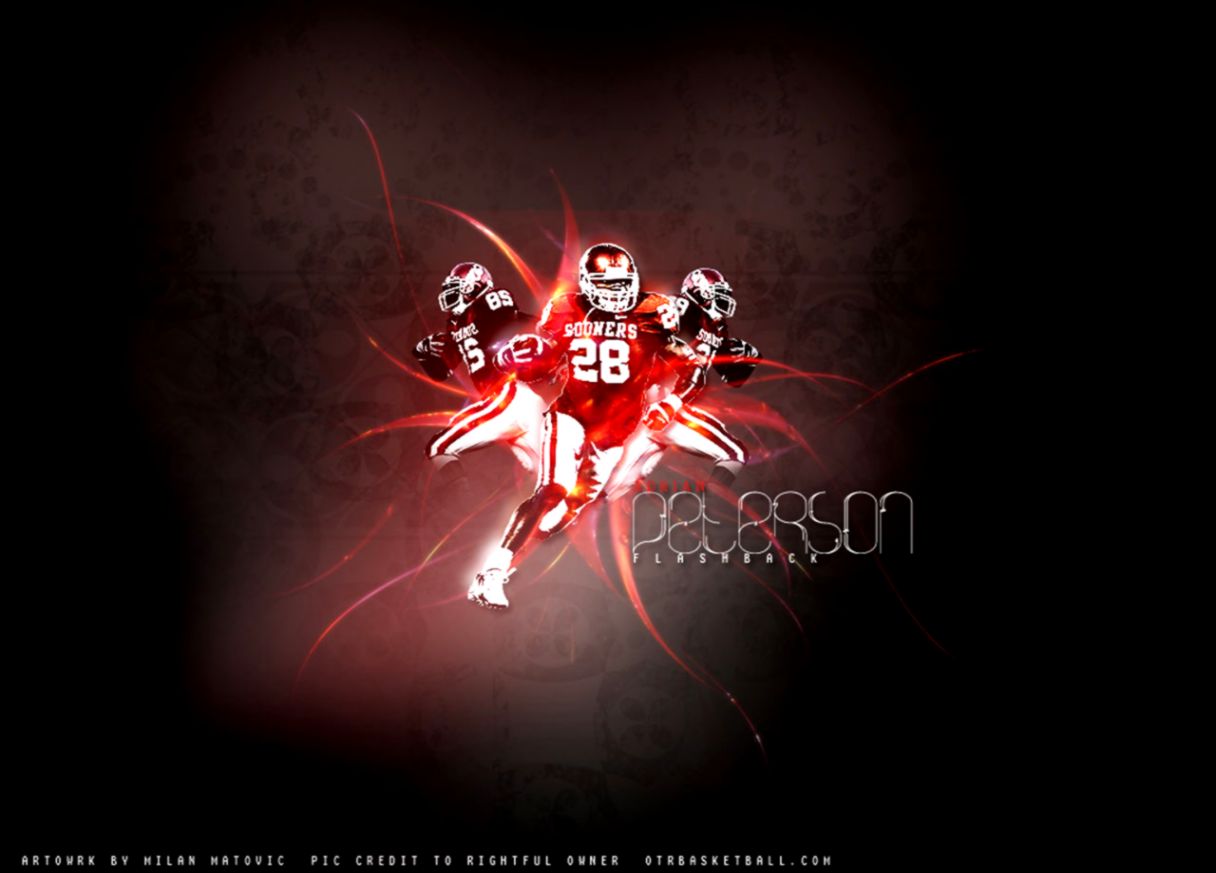 Adrian Peterson Oklahoma Sooners Adrian Peterson Oklahoma Sooners