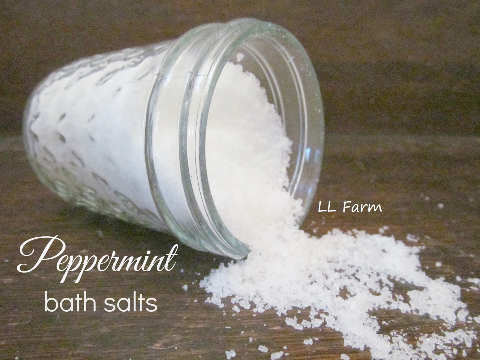 LL Farm DIY Peppermint Bath Salts