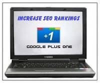 Google Plus One increase rankings