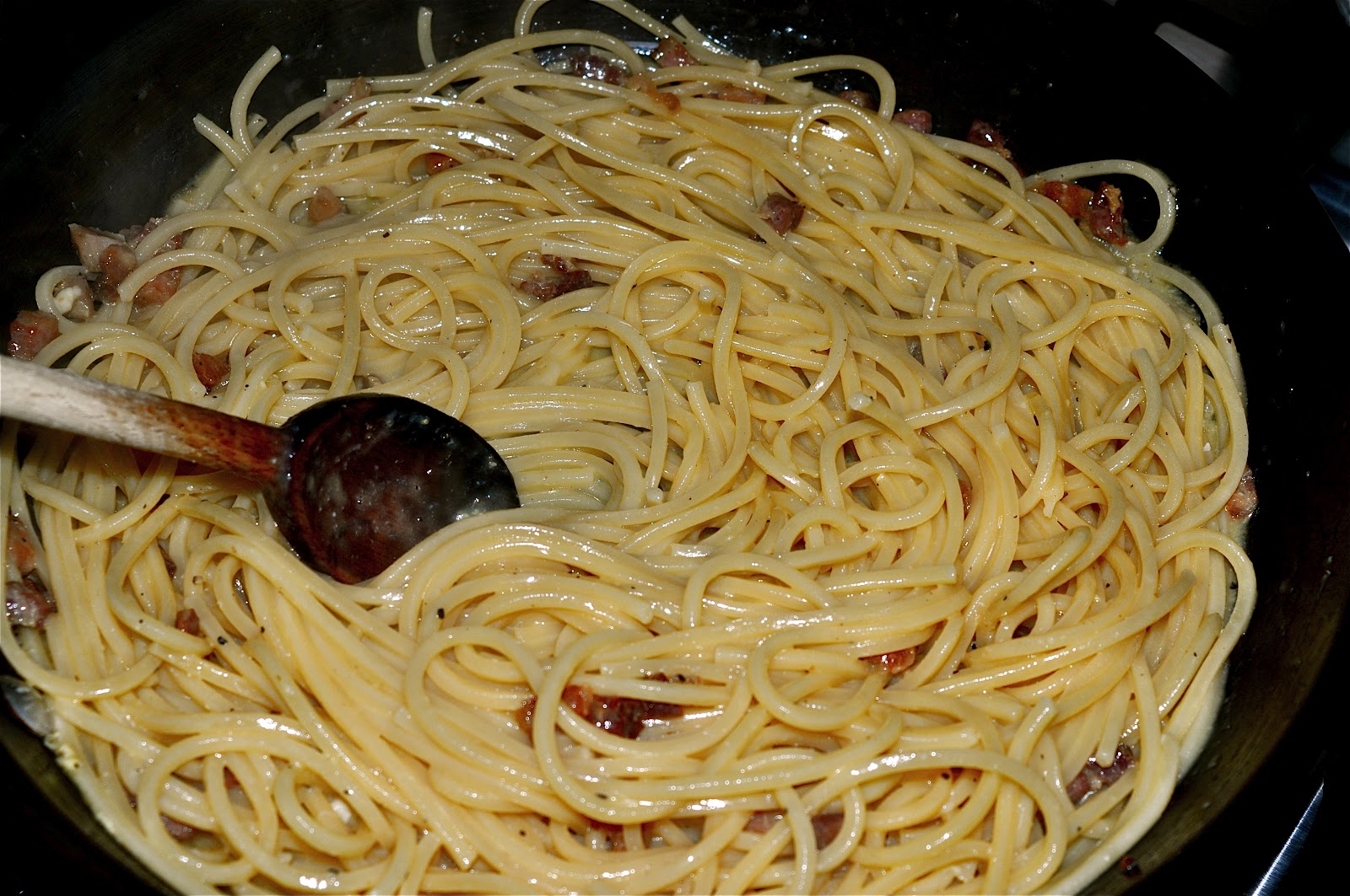 Mister Meatball The best Spaghetti Carbonara