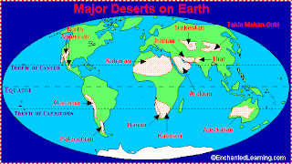 deserts desert earth location major series biome some other