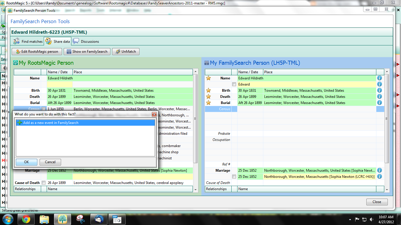 rootsmagic 7 stopped importing from familysearch rootsmagic 7 stopped importing from familysearch