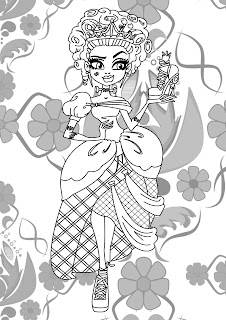 Monster High Jinafire Long Coloring Pages
