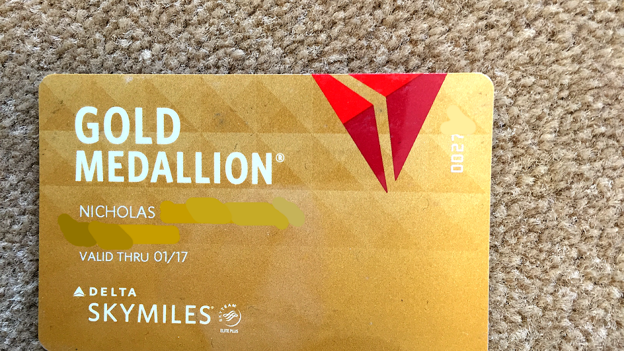Delta Gold Medallion Number Gold Choices