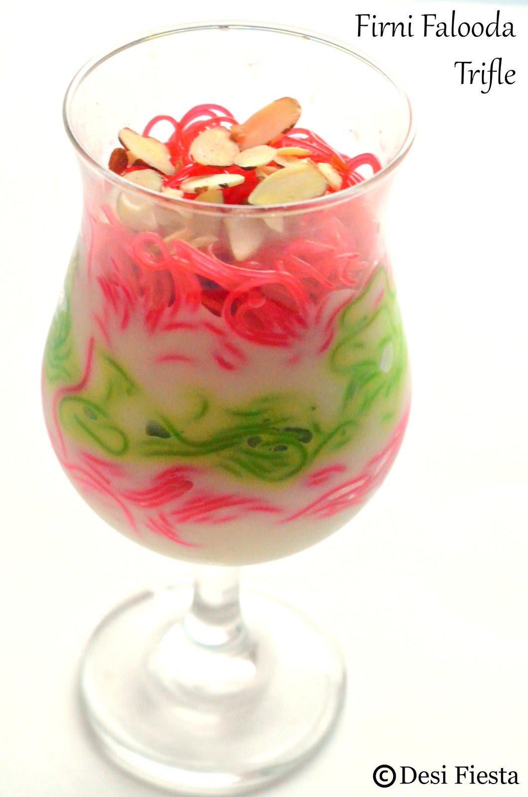 Desi Fiesta Firni Falooda Trifle Rice Vermicilli Pudding Indian