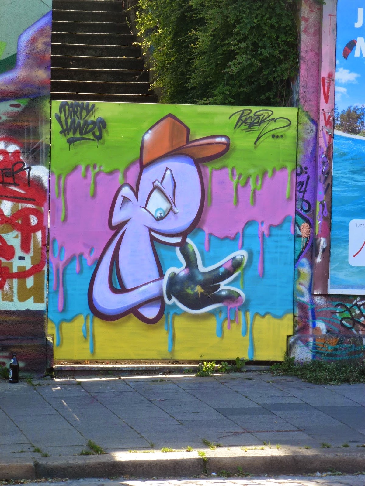 Graffiti, Streetart, Tumblingerstraße