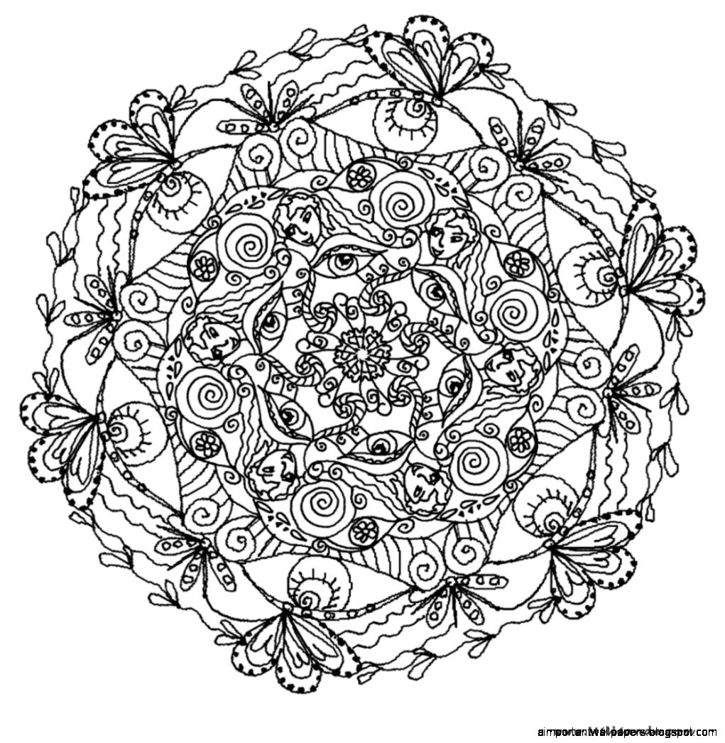 Free Printable Mandala Coloring Pages Adults Free Printable Mandala Coloring Pages Adults