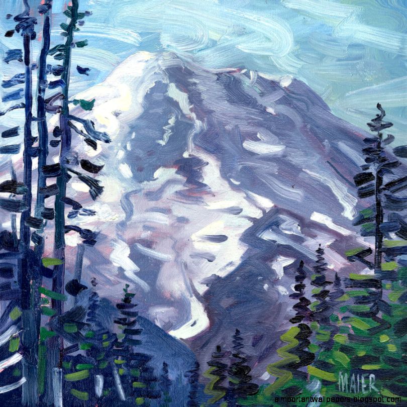 Mt Rainier Paintings for Sale Mt Rainier Paintings for Sale