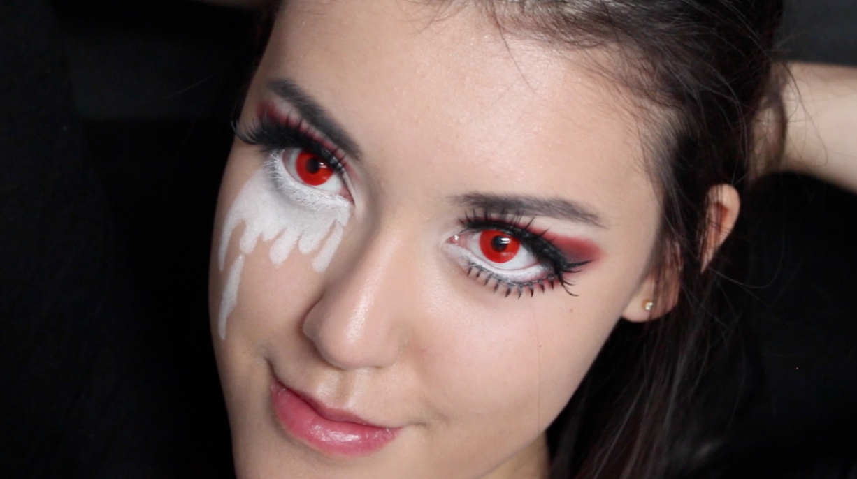 Takara Dōri Evil Alice In Wonderland Halloween Makeup Tutorial