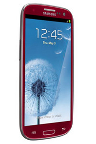 Galaxy S III in Garnet Red Color