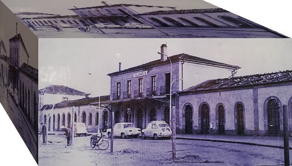 Estacion del Tren años 60 Salamanca