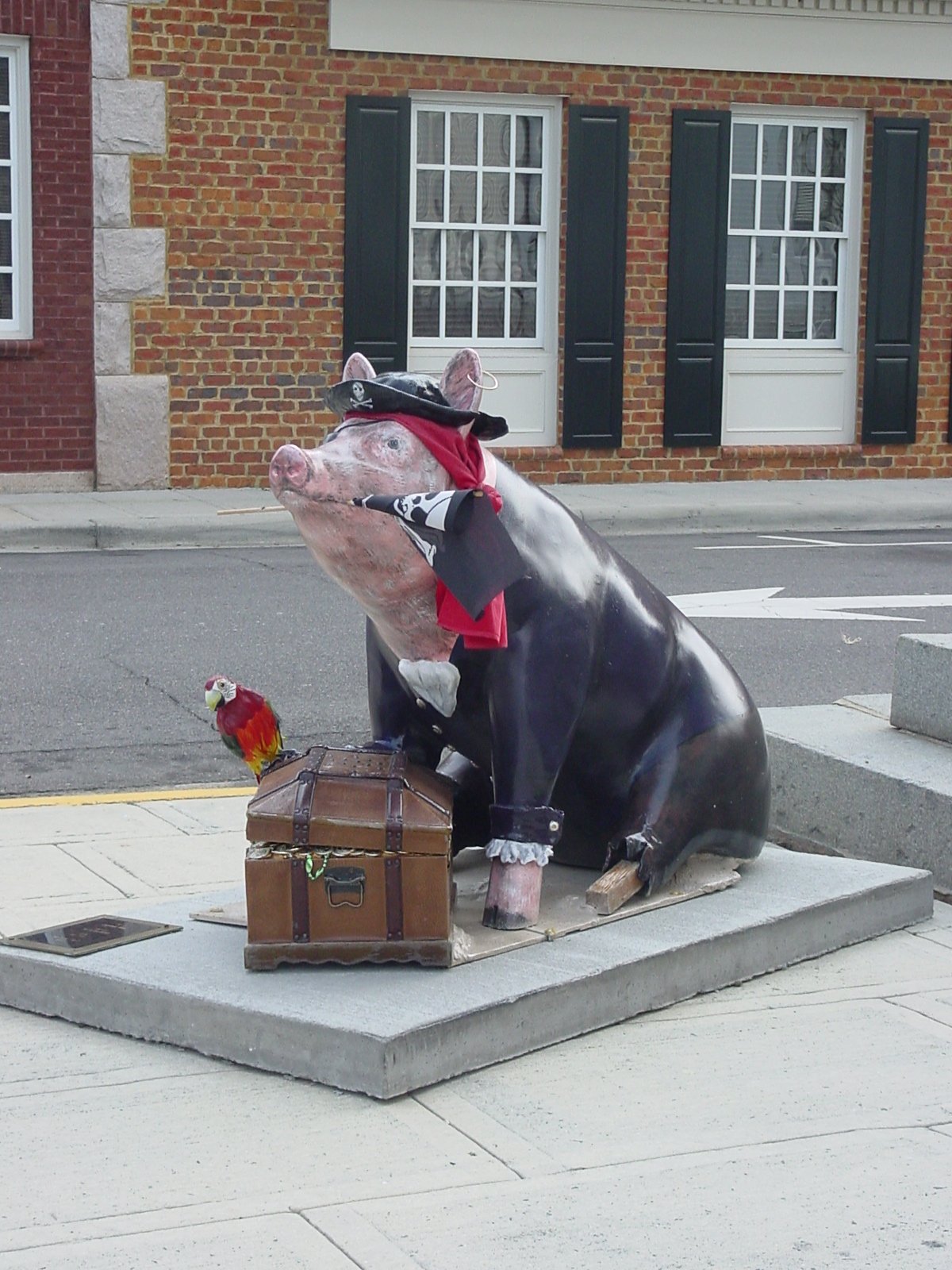 Mitchells on the trail Lexington North Carolina Pigs Part 3